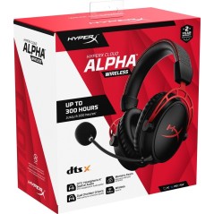 HyperX Cloud Alpha Wireless Headset - Black Red | Ultimate Gaming Experience